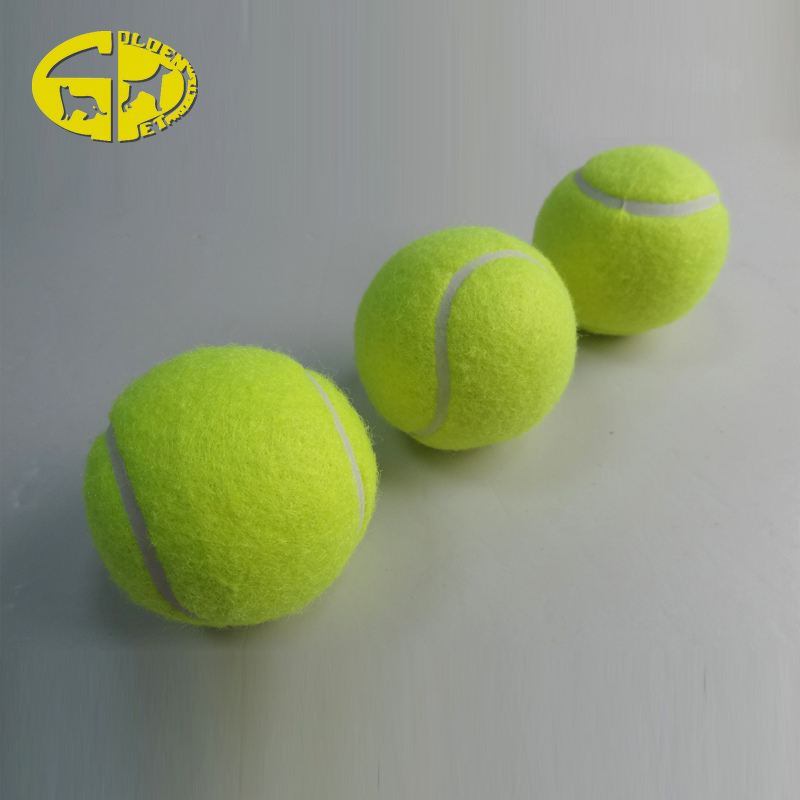 Professional manufacture durable pet dog tennis toy balls