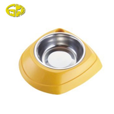 Good quality metal stainless steel plastic pet bowl